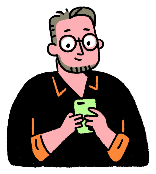 Healthcare worker illustration